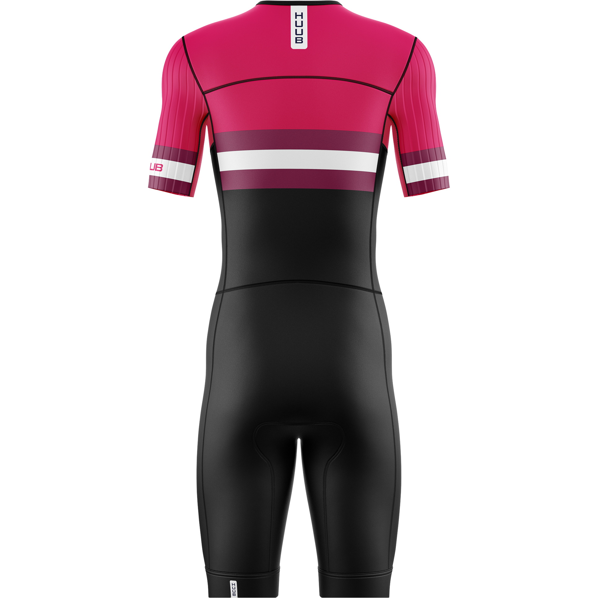 2026 HUUB Da Uomo Tri Band Pro Tri Suit TRIBPTSBW - Burgandy / Wine